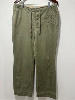 Old Navy Olive Drawstring Chinos 190